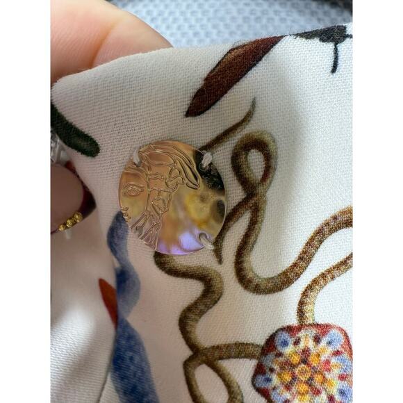 Versace Collection Starfish Print Sheath Dress – Size 44 (Fits US 6) - Picture 6 of 7